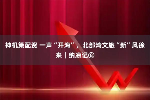 神机策配资 一声“开海”，北部湾文旅“新”风徐来｜纳凉记⑧